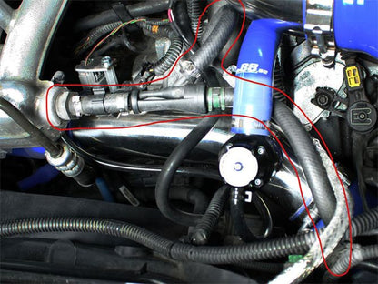 DO88 Silicone Brake Vacuum Hose Kit for Volvo S60 Mk1 / V70 Mk2 / XC70 Mk1 (KIT48) - 3