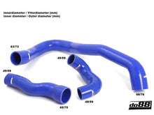 DO88 Silicone Turbo Pressure Hose Kit for Volvo S60 Mk2 / V60 Mk1 / V70 Mk3 / XC60 Mk1 / S80 Mk2 (KIT154) - 2