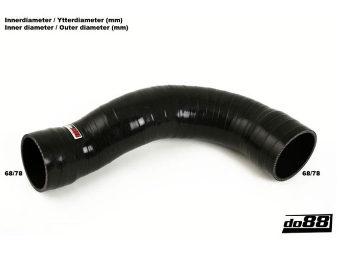 DO88 Silicone Intercooler Inlet Hose for Volvo S60 Mk2 / V60 Mk1 / XC60 Mk1 / V70 Mk3 / XC70 Mk2 / S80 Mk2 (KIT119-3S) - 2