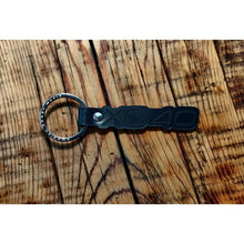 Volvo XC40 Leather Key Ring – Hand-Finished Dark Brown