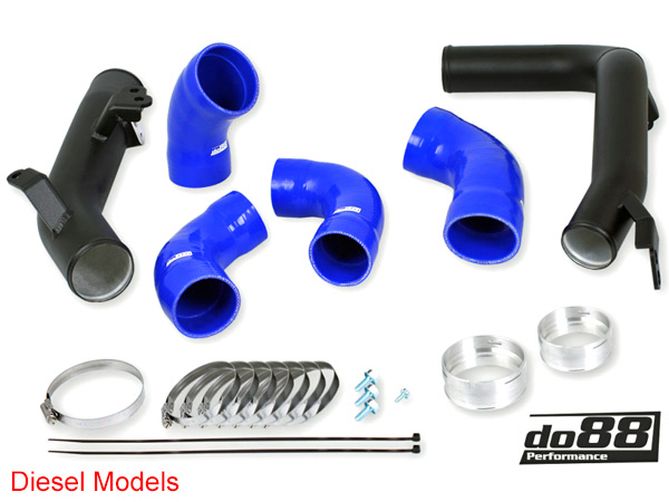 DO88 Turbo Pressure Pipe Kit (Intercooler Charge Pipes) for Volvo S60 Mk3 / V60 Mk2 (TR-260) - 2