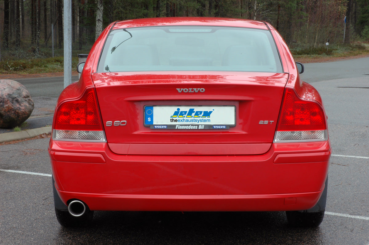 Jetex 2B-H0R / 2B-H0TR Cat Back Exhaust System for Volvo S60 2WD Turbo - 2