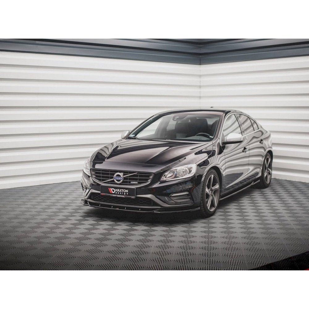 Maxton Volvo S60 MK2 V60 MK1 R-DESIGN (2014-2018) Front Splitter V2