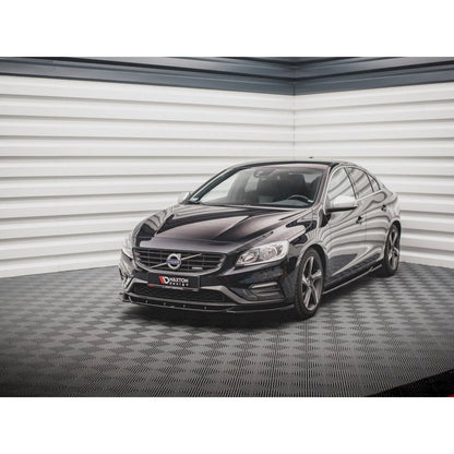 Maxton Volvo S60 MK2 V60 MK1 R-DESIGN (2014-2018) Front Splitter V2