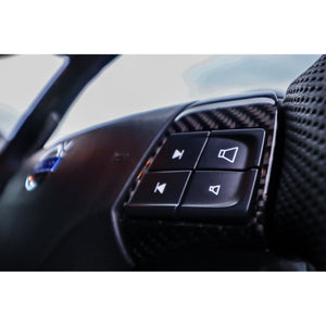 Volvo P1 Custom Carbon Fibre Steering Wheel