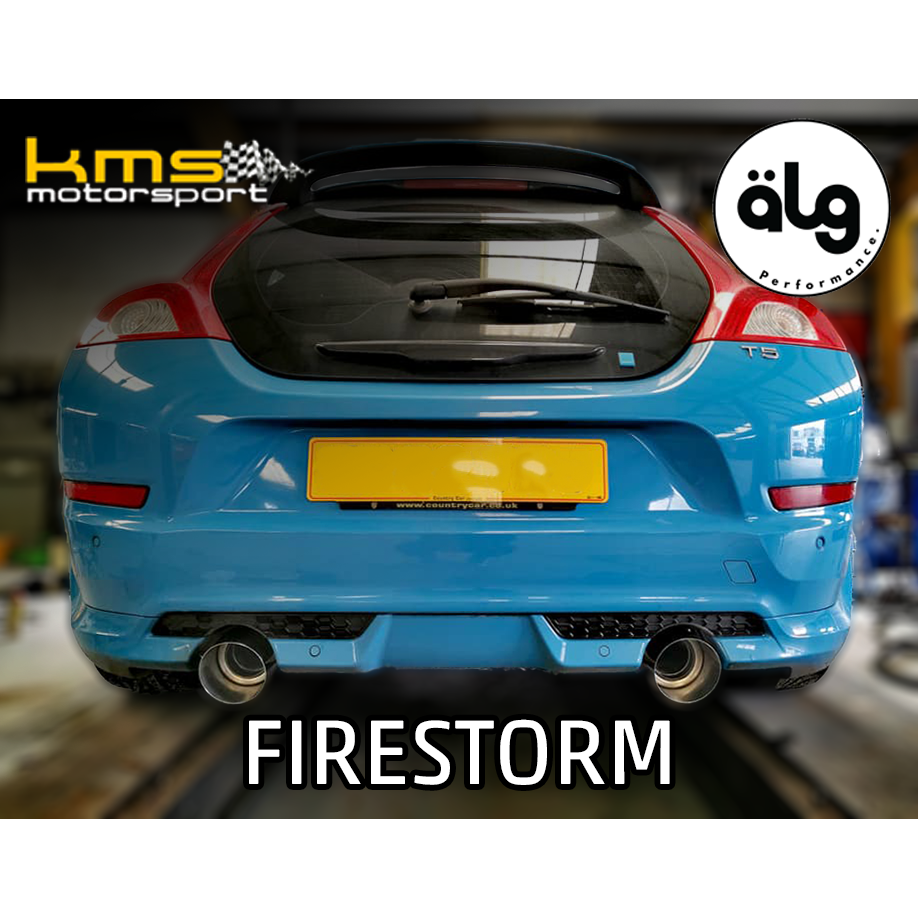 KMS Firestorm Exhaust System - Volvo C30 Facelift