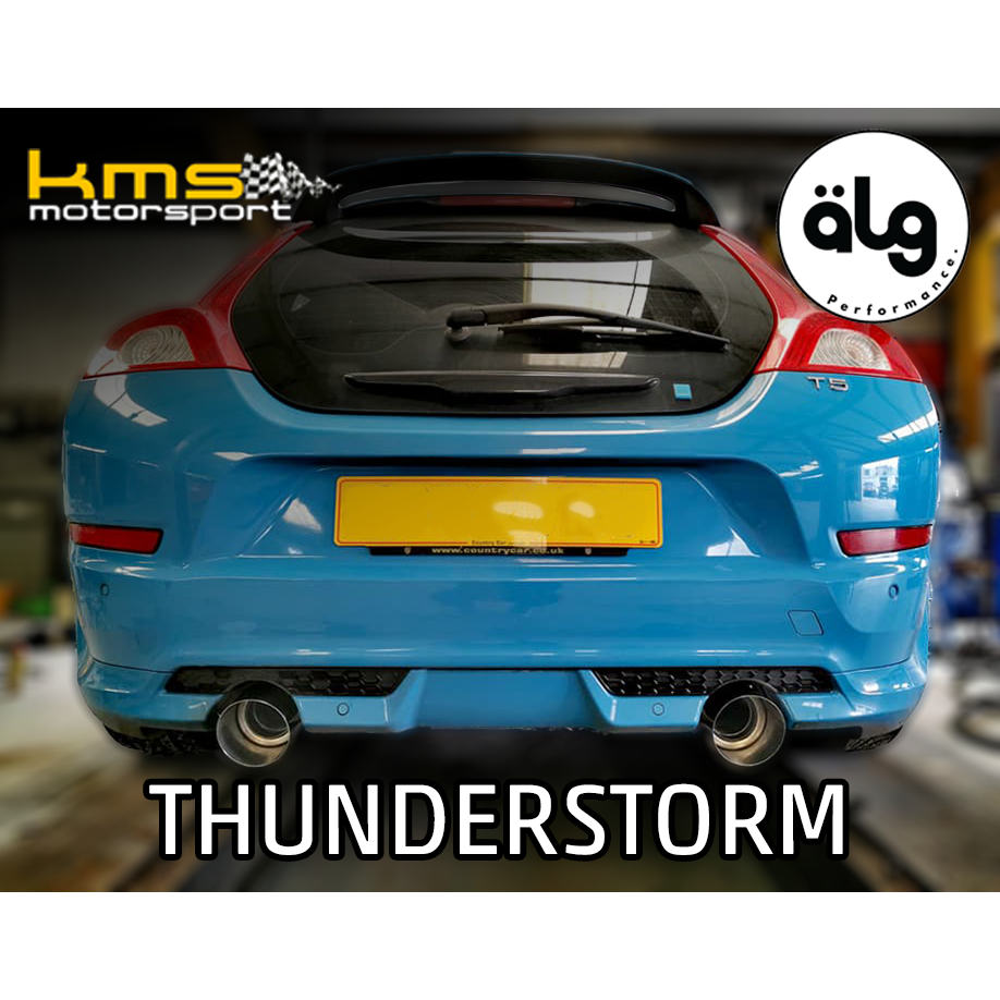 KMS Thunderstorm Exhaust System - Volvo C30 Facelift