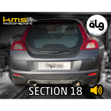 KMS Section 18 Exhaust System - Volvo C30 Pre-Facelift