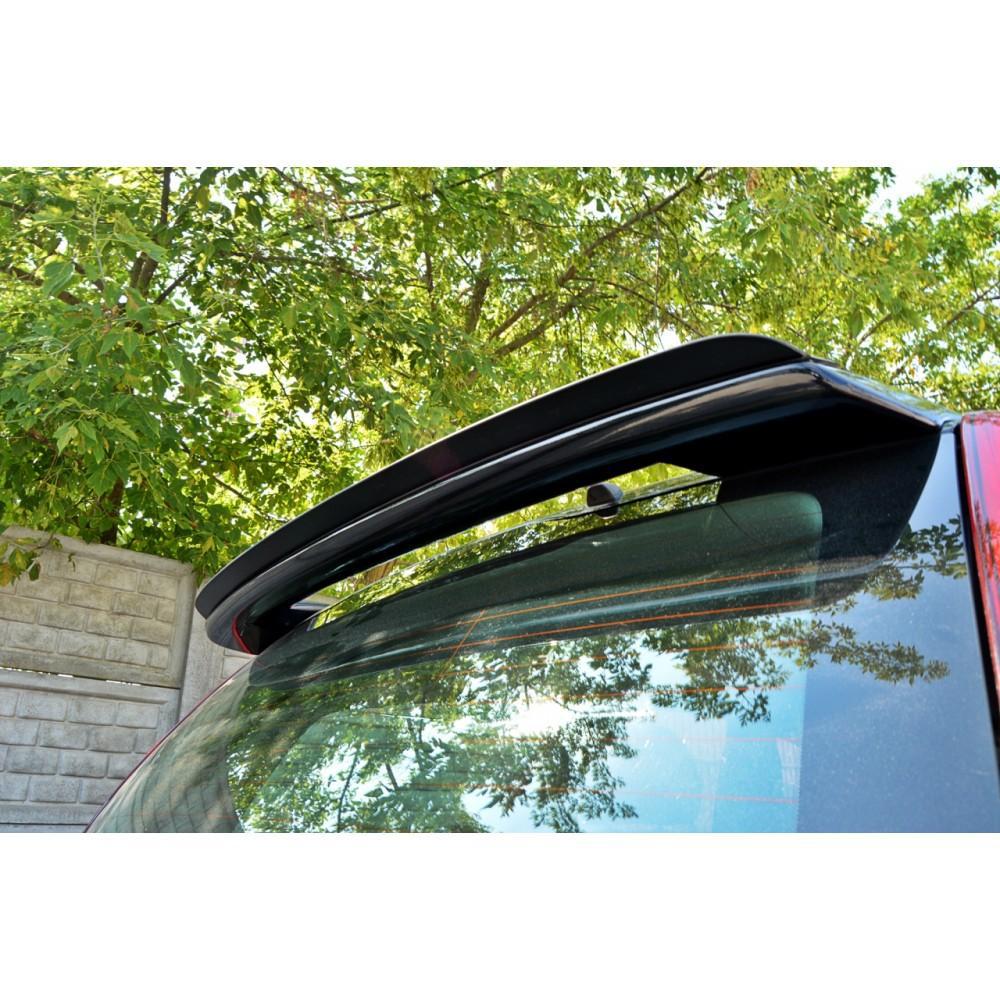 CR2CARS Rear Roof Spoiler For Volvo V50 (2005-2012) – Unpainted Fiberglass (Matte Black)