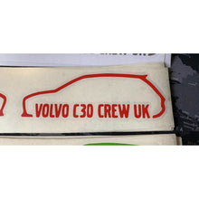Volvo C30 Crew UK Stickers - ÄLG Performance